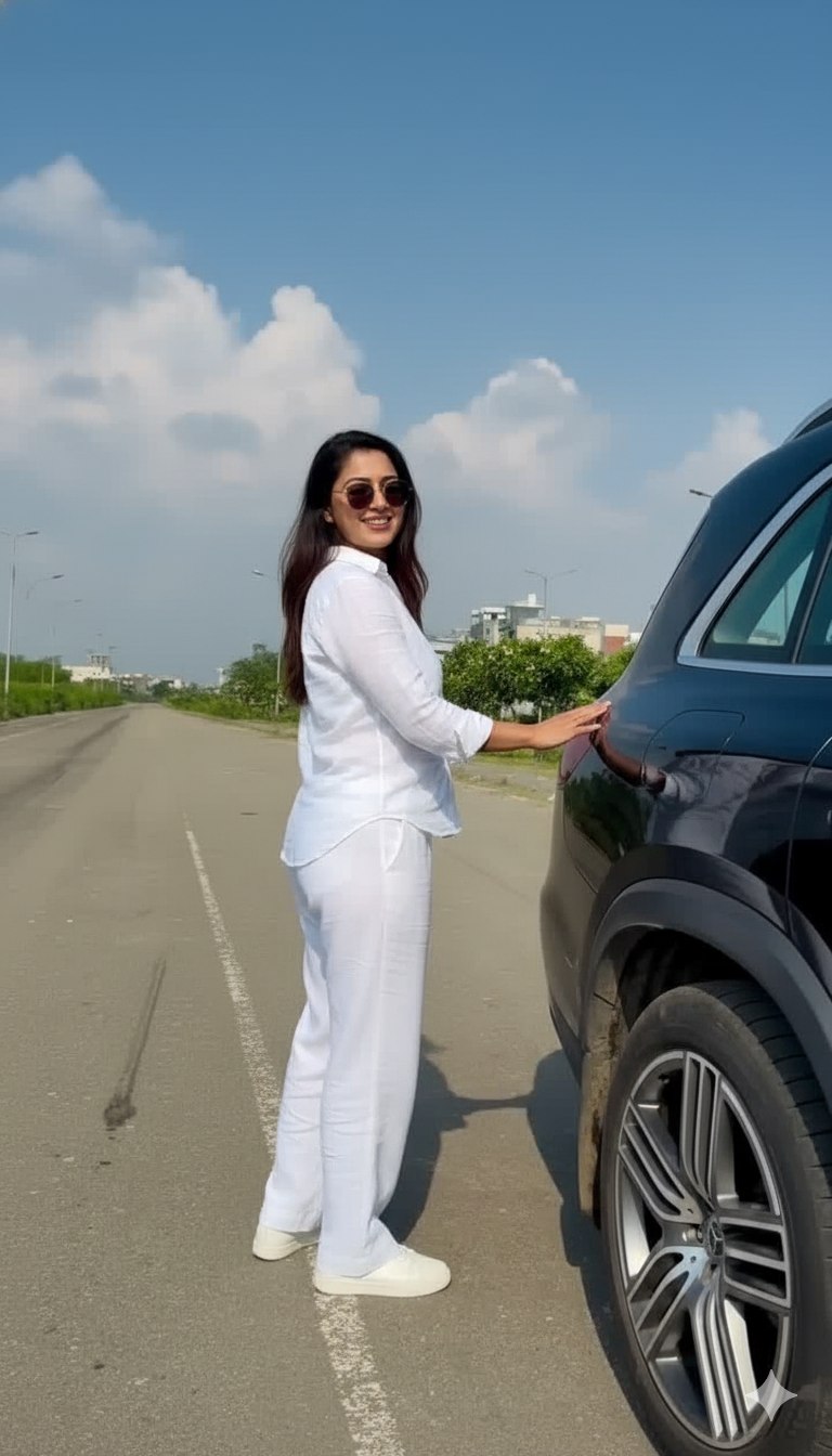 White Cotton Co-ord Set